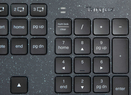 Targus EcoSmart keyboard Bluetooth QWERTY UK English Black Targus EcoSmart keyboard Bluetooth QWERTY UK English Black